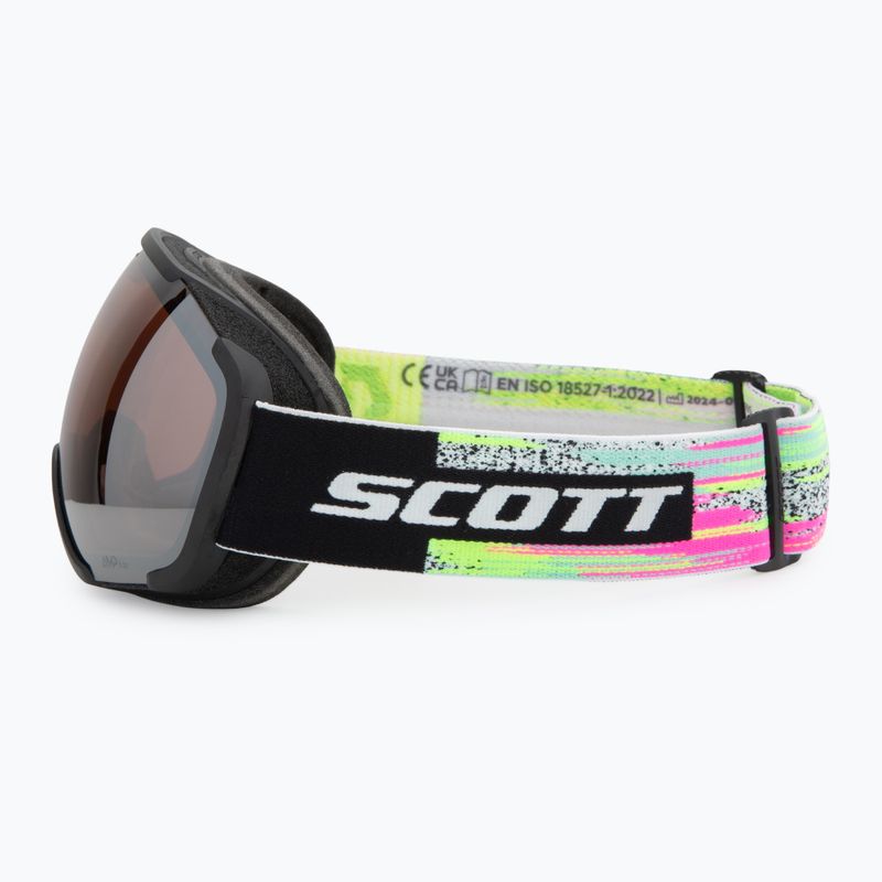Окуляри гірськолижні SCOTT Faze II black/neon yellow/amp silver chrome 4