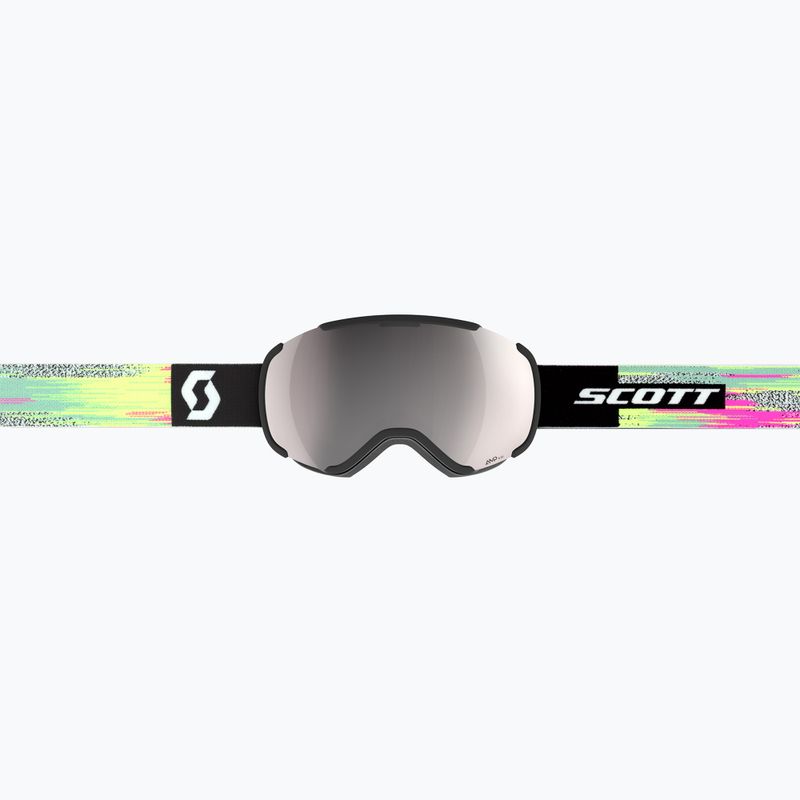 Окуляри гірськолижні SCOTT Faze II black/neon yellow/amp silver chrome 2