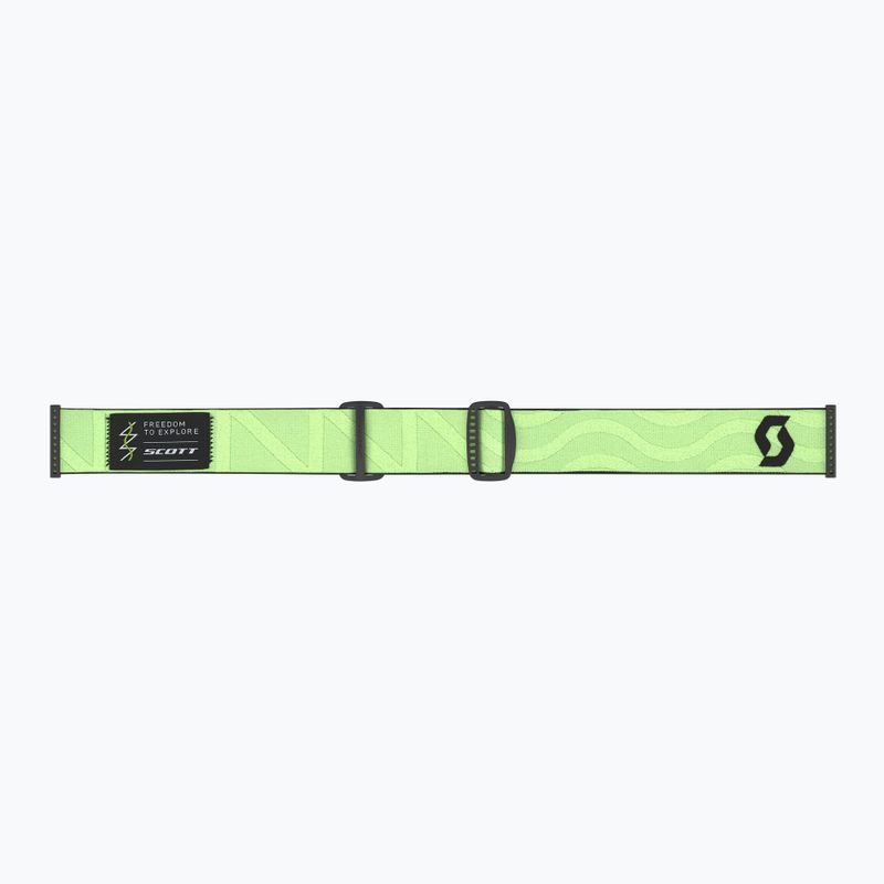 Окуляри гірськолижні SCOTT Faze II glow green/amp black chrome 7
