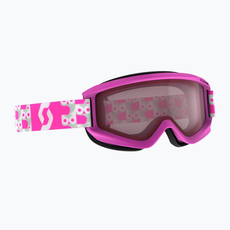 Окуляри гірськолижні дитячі SCOTT Agent neon pink/enhancer 5