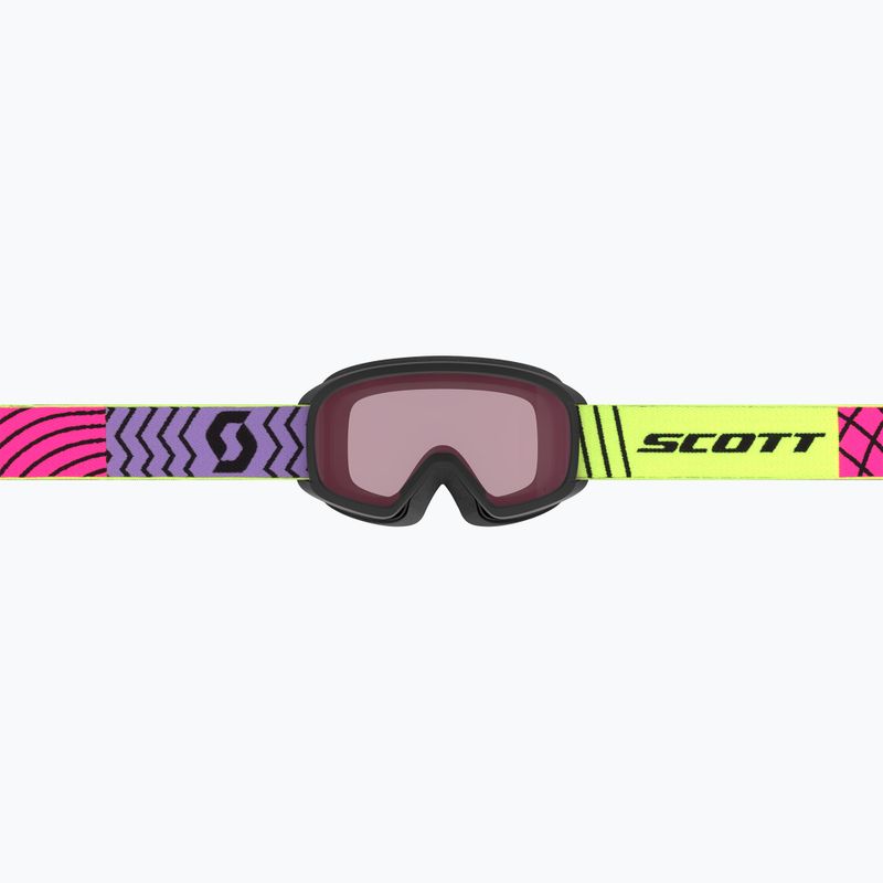 Дитячі гірськолижні окуляри SCOTT Witty SGL purple/neon pink/enhancer 2
