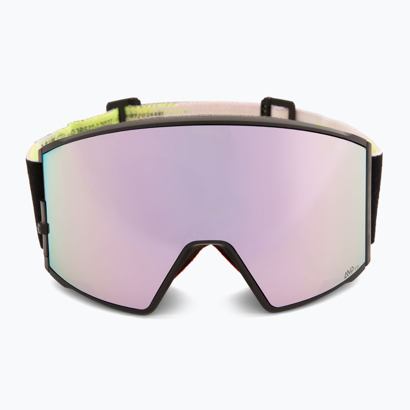 Окуляри лижні SCOTT React black/neon yellow/amp lavender chrome 3