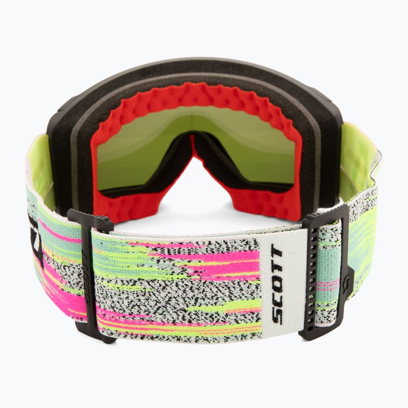 Окуляри лижні SCOTT React black/neon yellow/amp lavender chrome 4