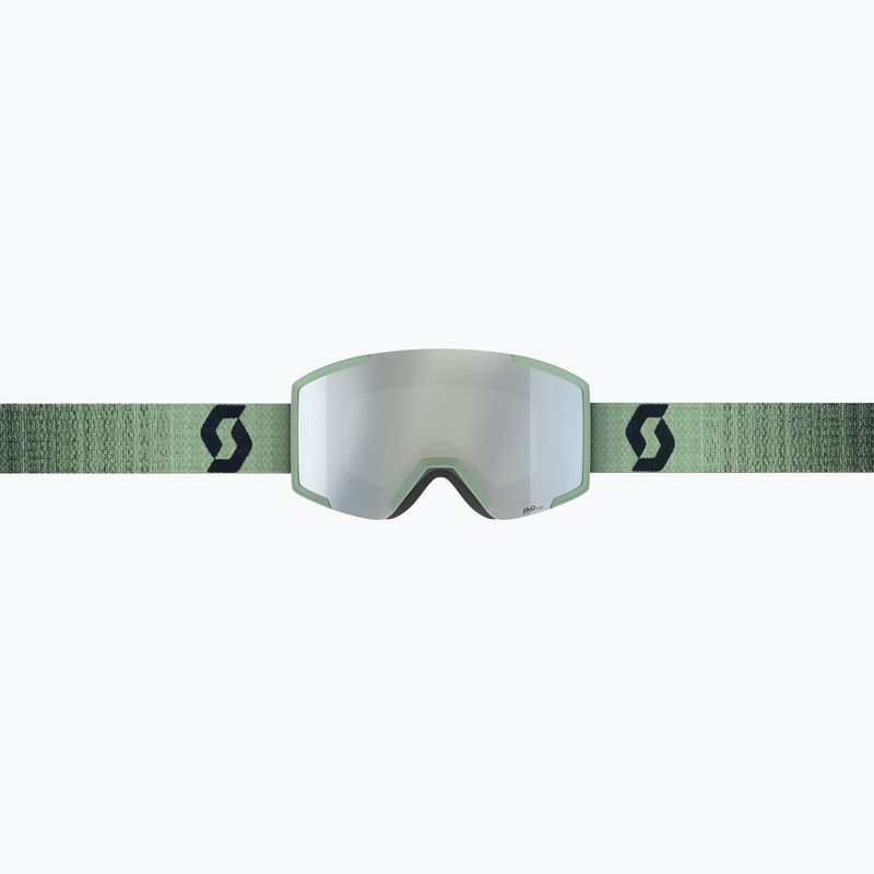 Лижні окуляри SCOTT Shield soft green/black/white chrome 2