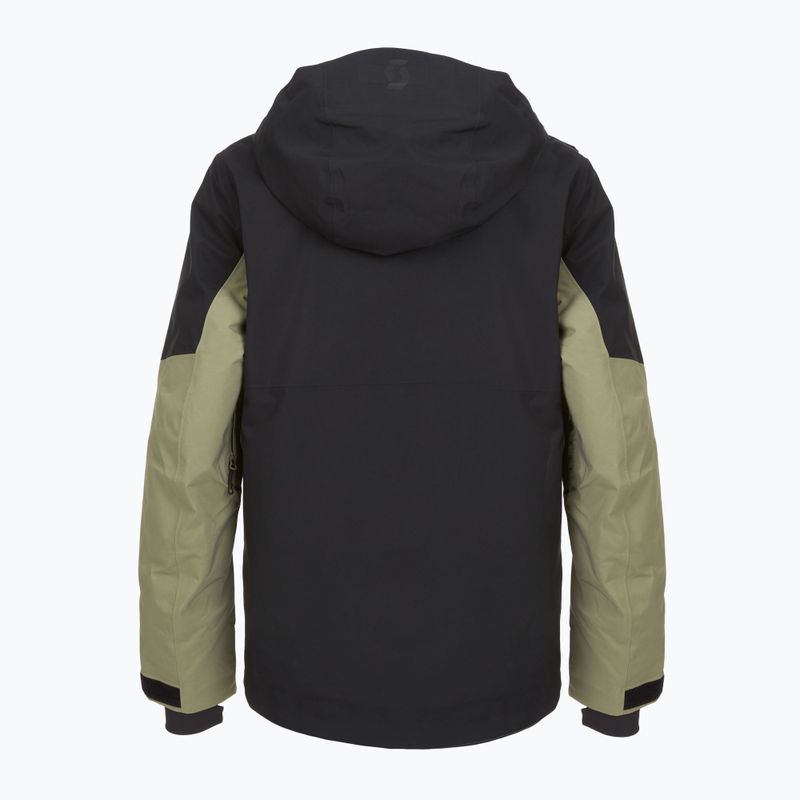 Куртка гірськолижна чоловіча SCOTT Ultimate GTX dust grey/black 2