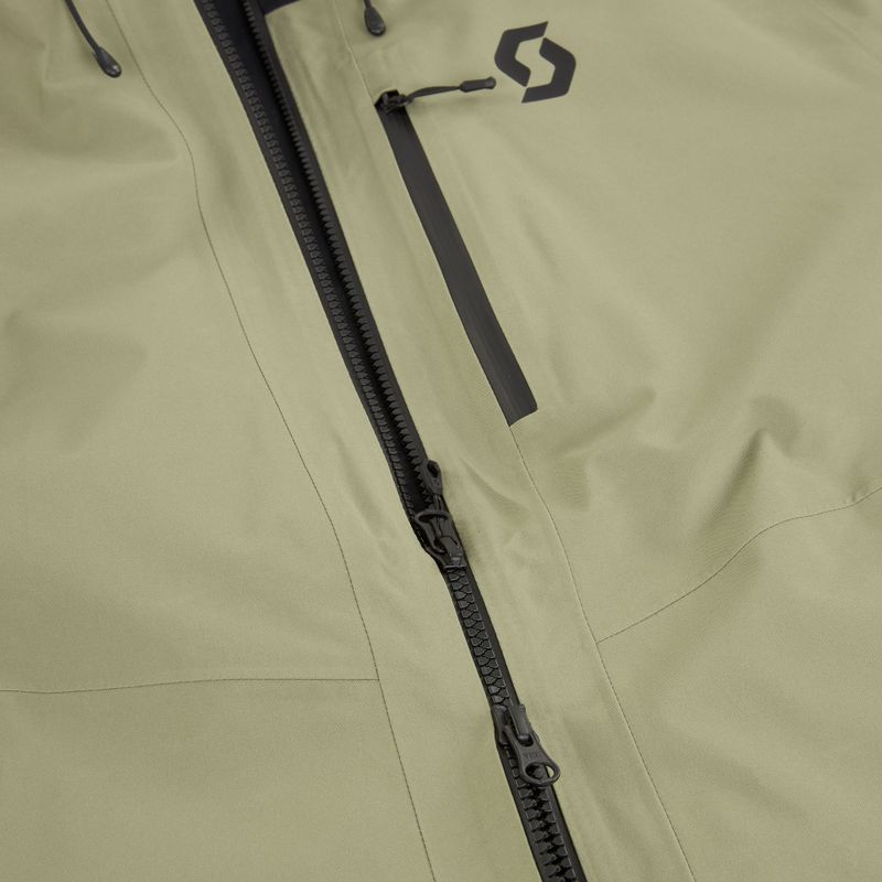 Куртка гірськолижна чоловіча SCOTT Ultimate GTX dust grey/black 4