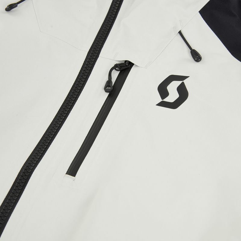 Куртка гірськолижна жіноча SCOTT Ultimate GTX dust white/black 3