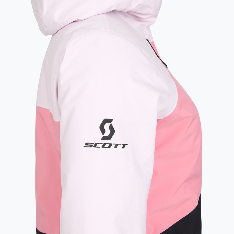 Куртка гірськолижна жіноча SCOTT Ultimate Dryo 10 paradise pink/black 5