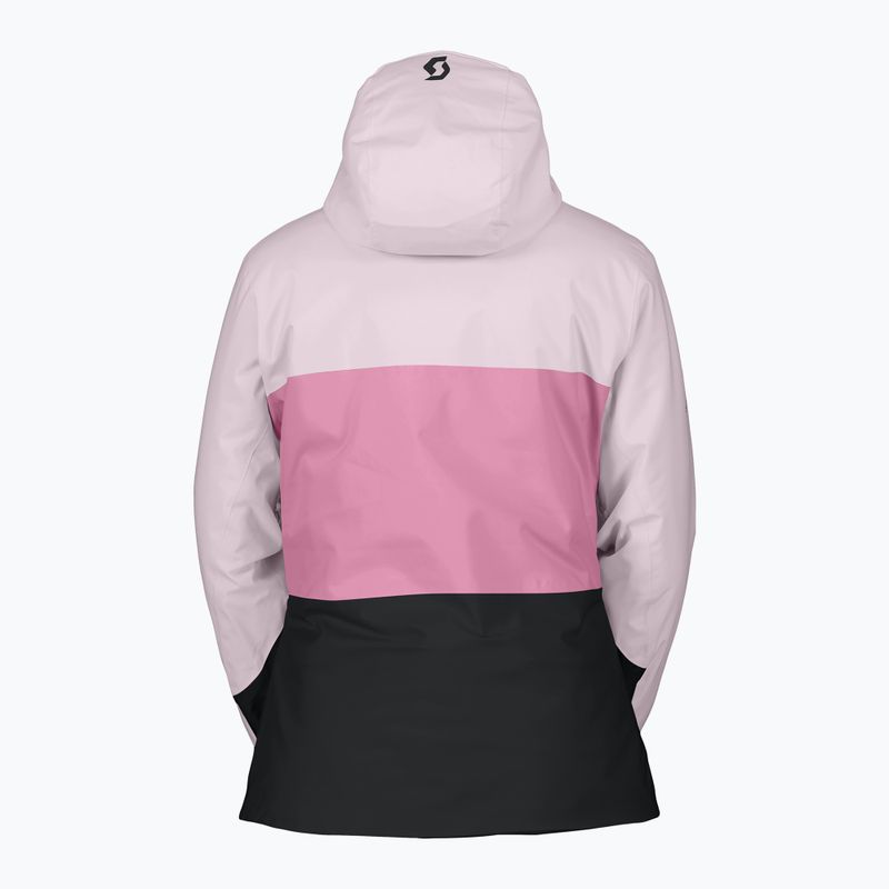 Куртка гірськолижна жіноча SCOTT Ultimate Dryo 10 paradise pink/black 8