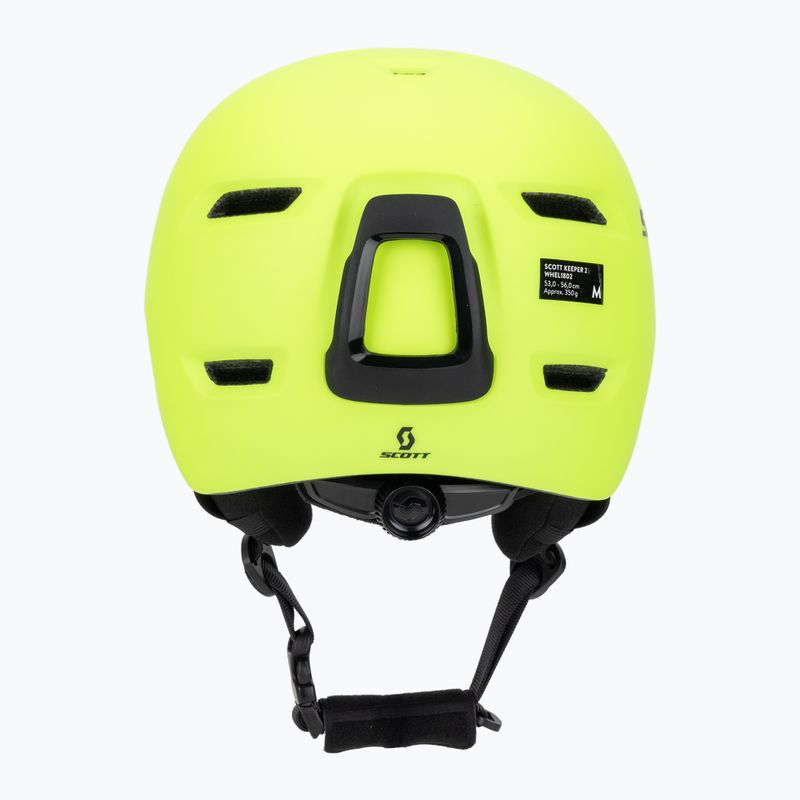 Шолом гірськолижний дитячий SCOTT Keeper 2 neon yellow 4