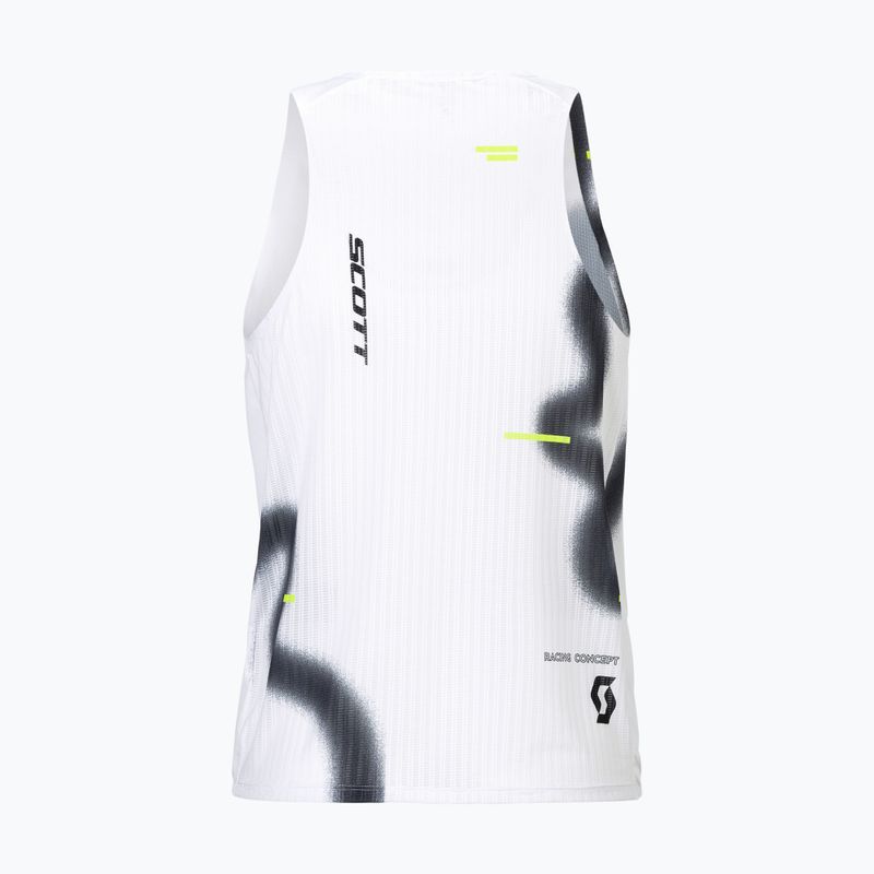 Футболка для бігу чоловіча SCOTT RC Run Tank white/black 2