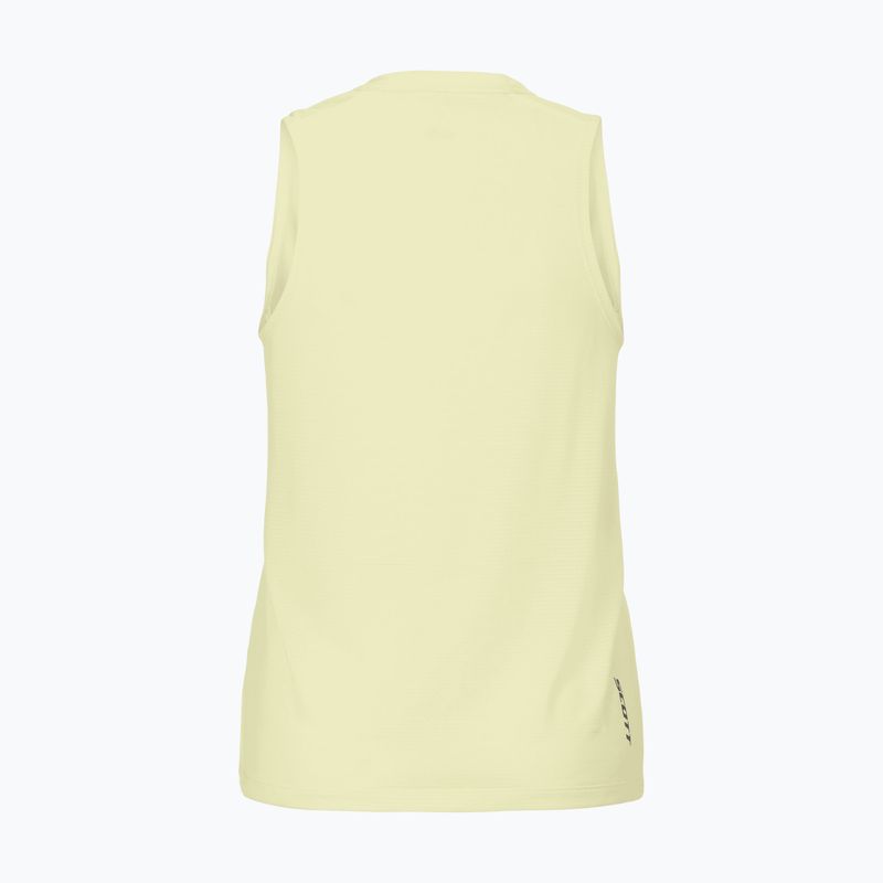 Футболка для бігу жіноча SCOTT Endurance LT Tank pastel yellow 2