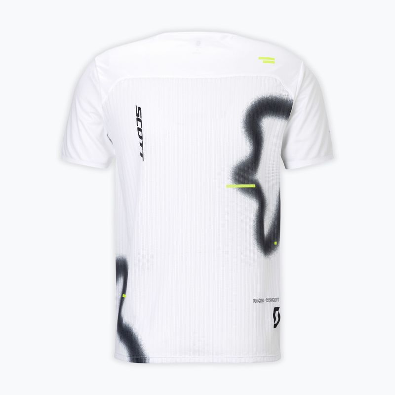 Футболка для бігу чоловіча SCOTT RC Run white/black 2