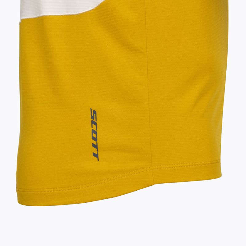 Футболка для бігу чоловіча SCOTT Endurance Tech white/sundial yellow 4