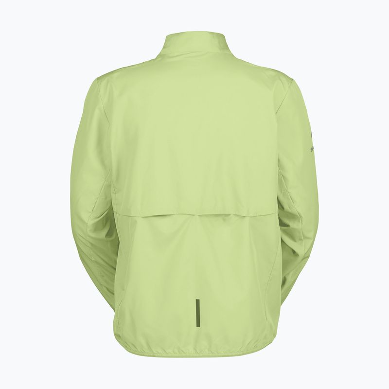 Куртка для бігу чоловіча SCOTT Endurance Tech Windbreaker acid yellow 2