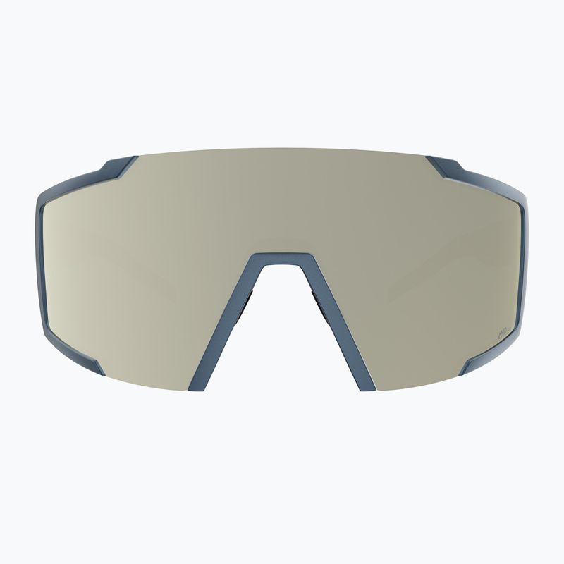 Окуляри сонцезахисні SCOTT Shield metallic blue/amp white chrome 2