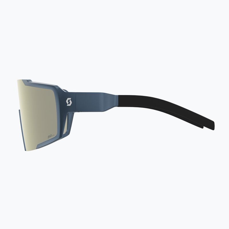 Окуляри сонцезахисні SCOTT Shield metallic blue/amp white chrome 3