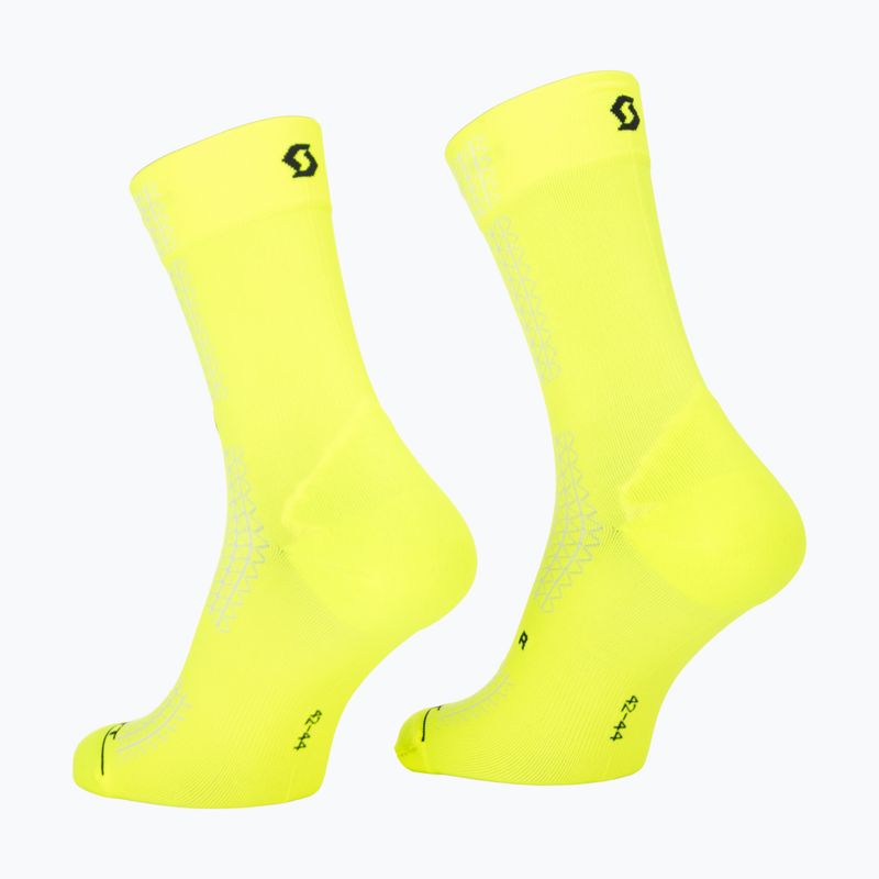 Шкарпетки SCOTT Performance Crew safety yellow 2