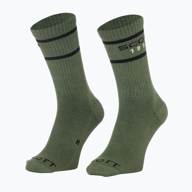 Шкарпетки SCOTT Retro Casual Crew 3 pairs tranguil green 2