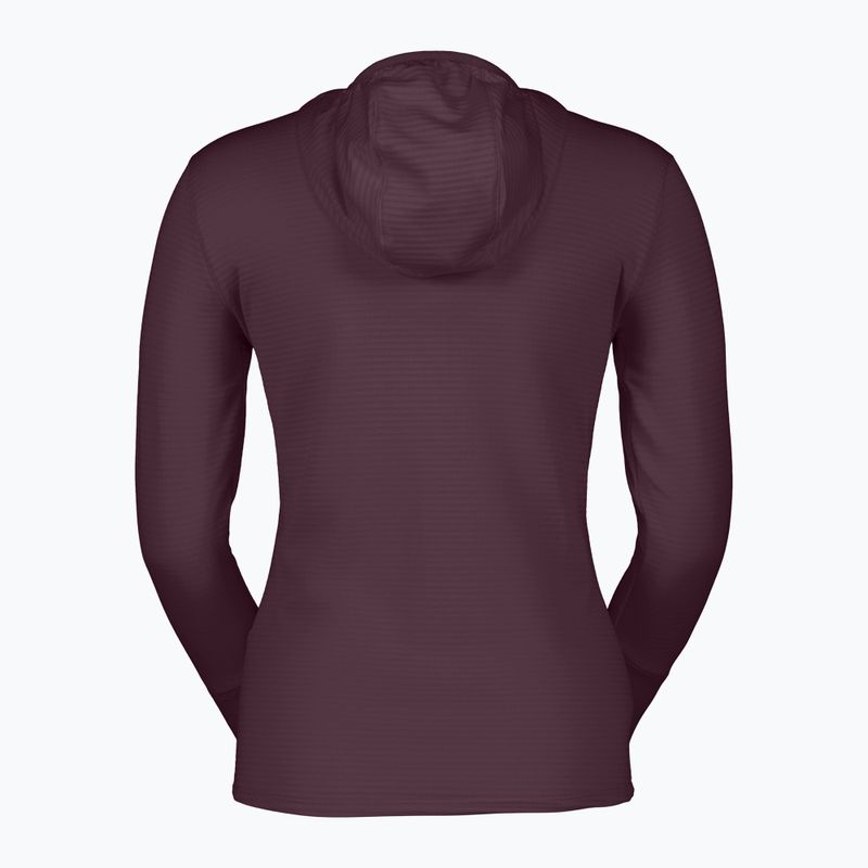 Кофта флісова жіноча SCOTT Defined Light Hoody cocoa red 2