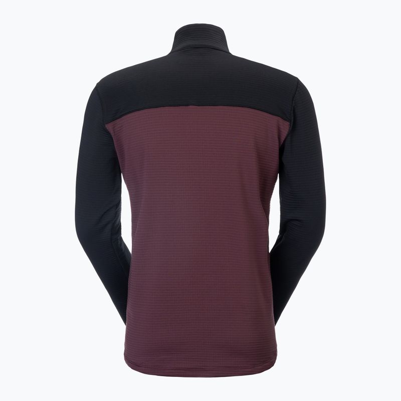 Кофта флісова чоловіча SCOTT Defined Light cocoa red/black 2