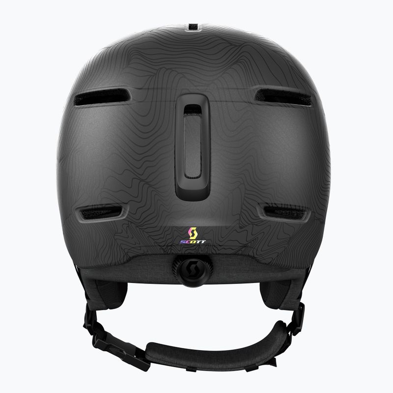 Шолом лижний SCOTT Track granite black/holo silver 3