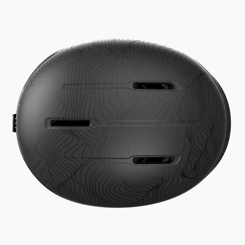 Шолом лижний SCOTT Track granite black/holo silver 4