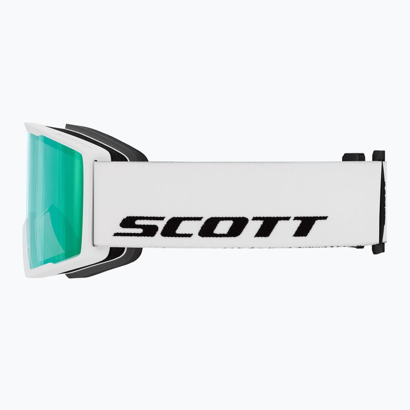 Окуляри лижні SCOTT Trace Pro white/green chrome 2