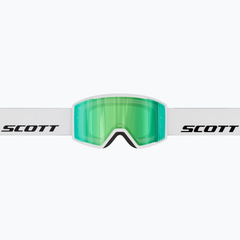 Окуляри лижні SCOTT Trace Pro white/green chrome 3
