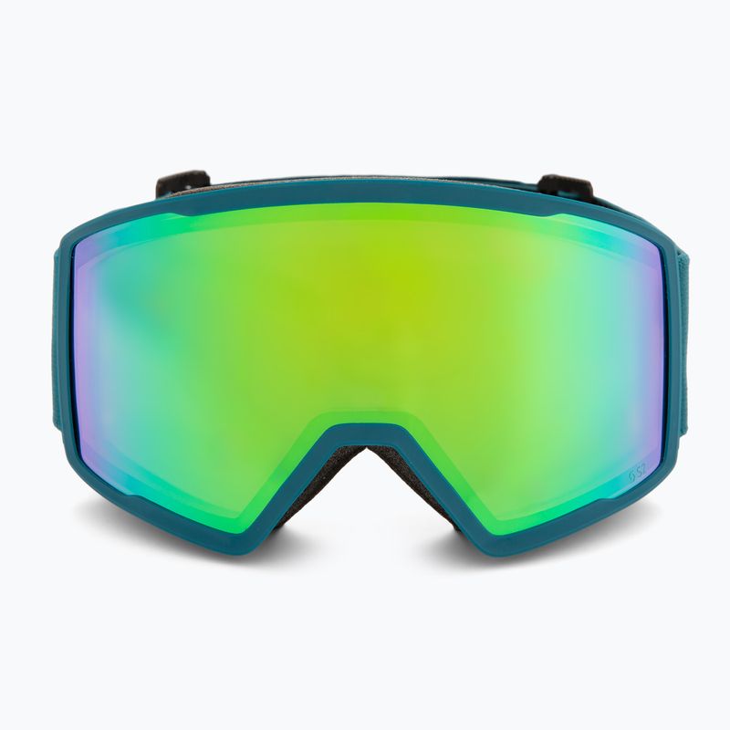 Окуляри лижні SCOTT Trace Pro petrol green/green chrome 2