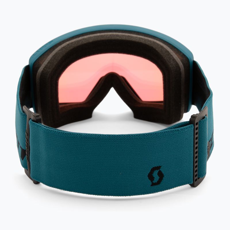 Окуляри лижні SCOTT Trace Pro petrol green/green chrome 3