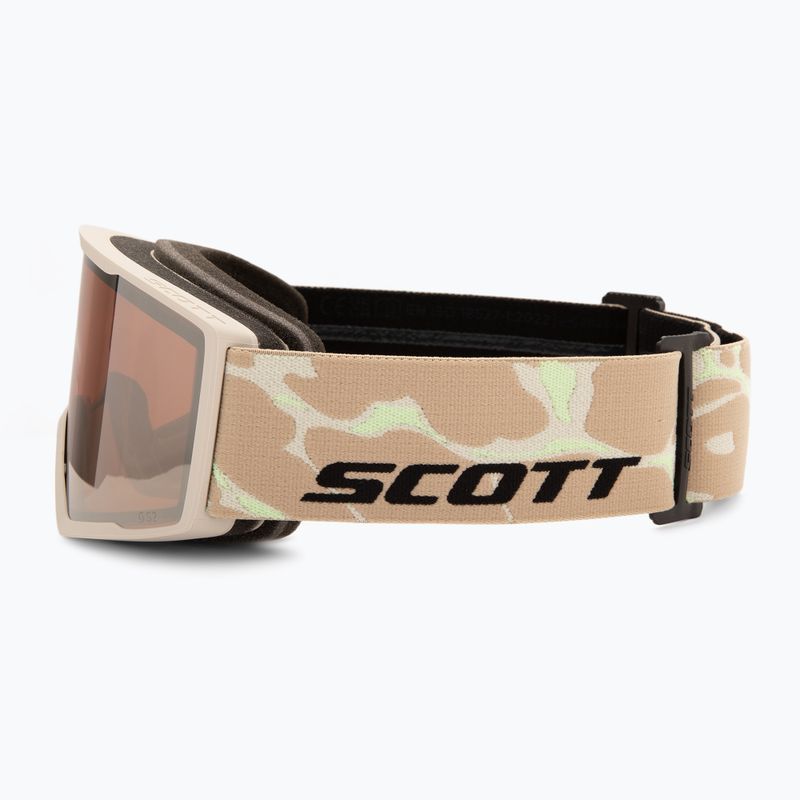 Окуляри лижні SCOTT Trace Pro mojave beige/silver chrome 4