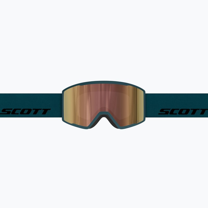Окуляри лижні SCOTT Trace Pro Light Sensitive petrol green/amp ls cinnamon chrome 3