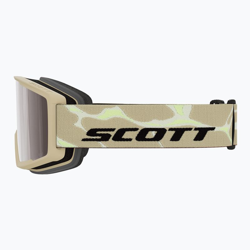 Окуляри лижні SCOTT Trace Pro Compact mojave beige/silver chrome 2