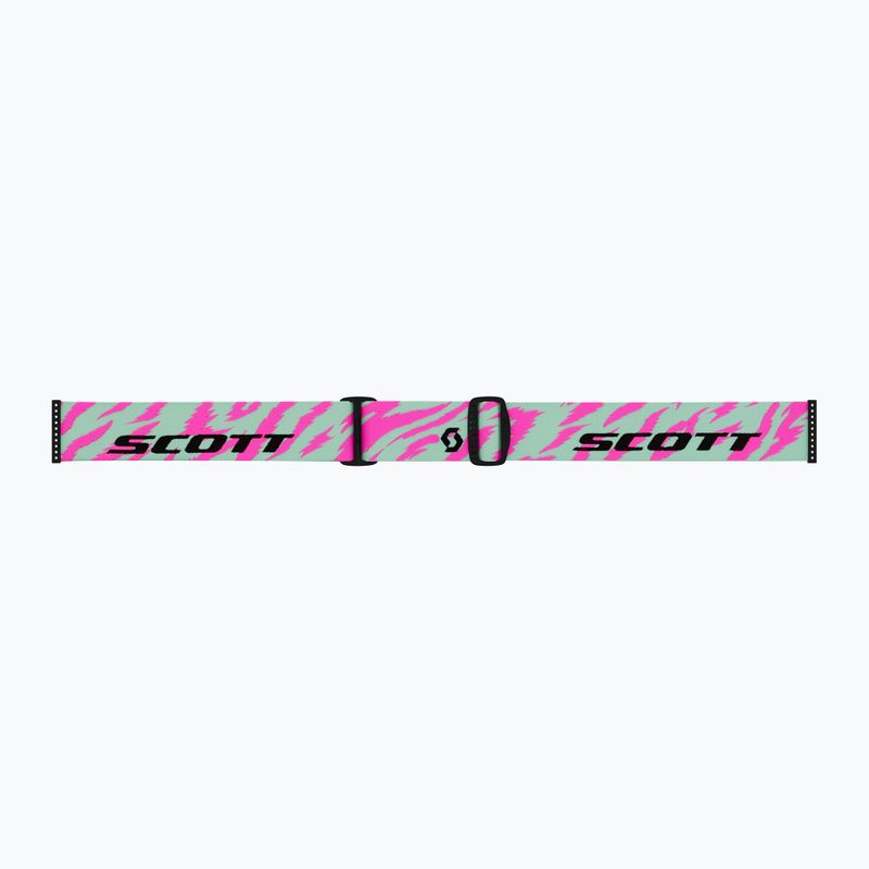 Окуляри лижні дитячі SCOTT Shield neon pink/mint green/rose 5
