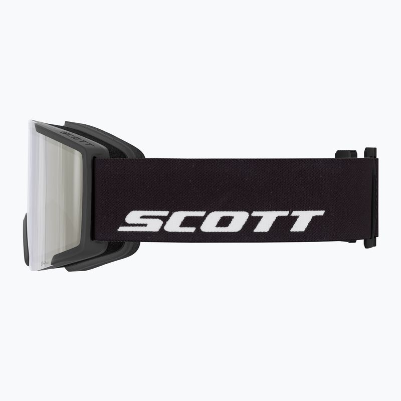 Окуляри лижні SCOTT Shield black/amp white chrome 2