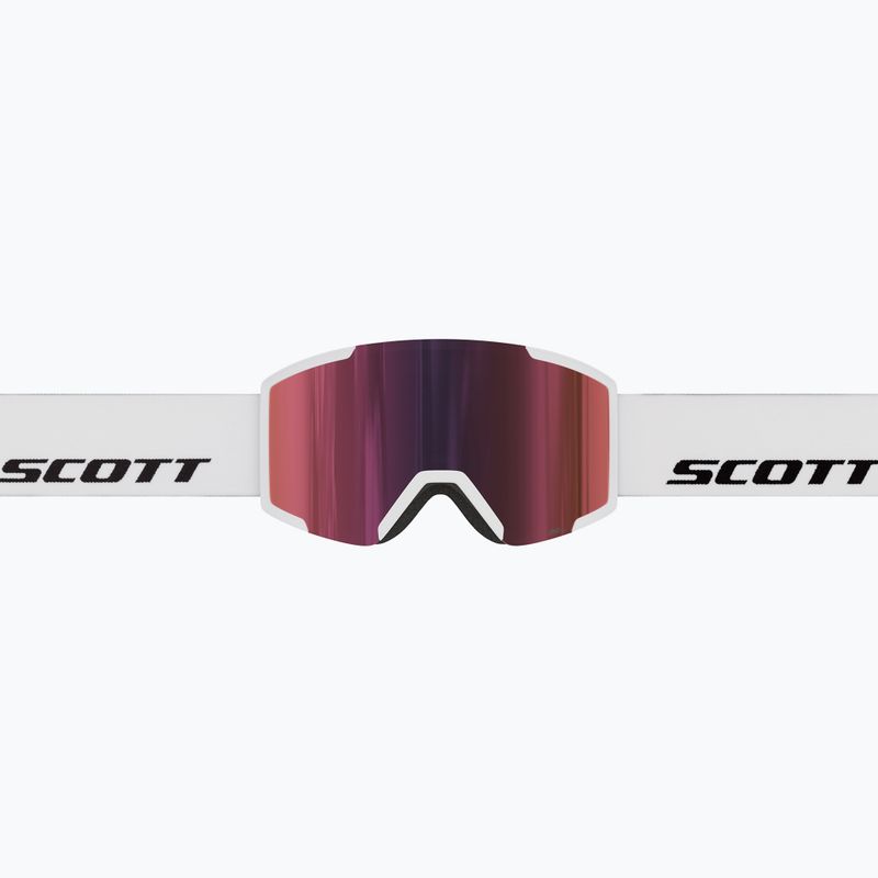 Окуляри лижні SCOTT Shield white/amp red chrome 4