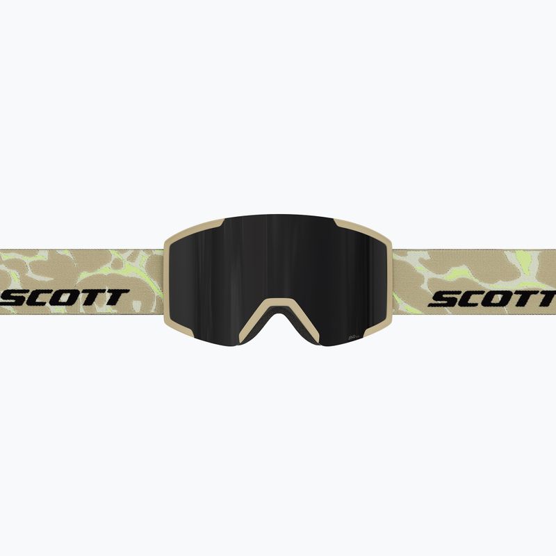 Окуляри лижні SCOTT Shield mojave beige/amp black chrome 4