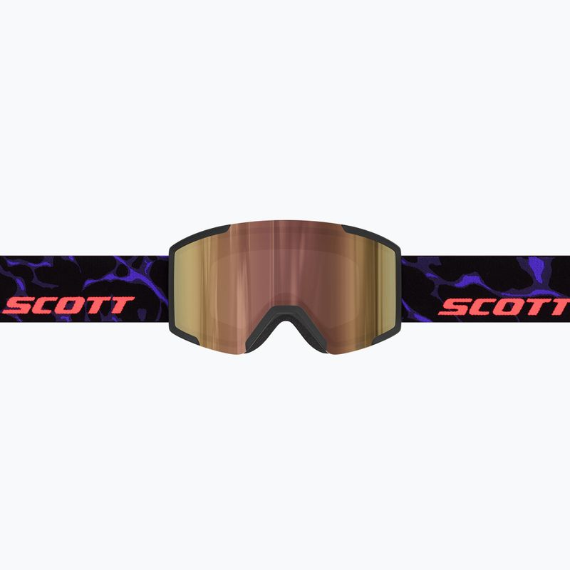 Окуляри лижні SCOTT Shield LS black/purple/amp ls cinnamon chrome 4
