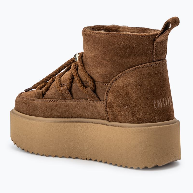 Черевики жіночі INUIKII Classic Low Platform brown 3