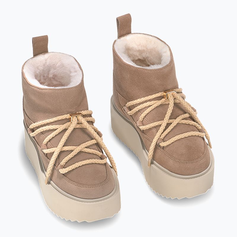 Черевики жіночі INUIKII Classic Low Platform beige 9