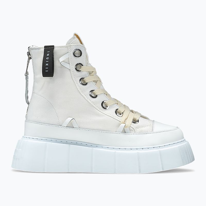 Кросівки жіночі INUIKII Matilda Canvas High white 8