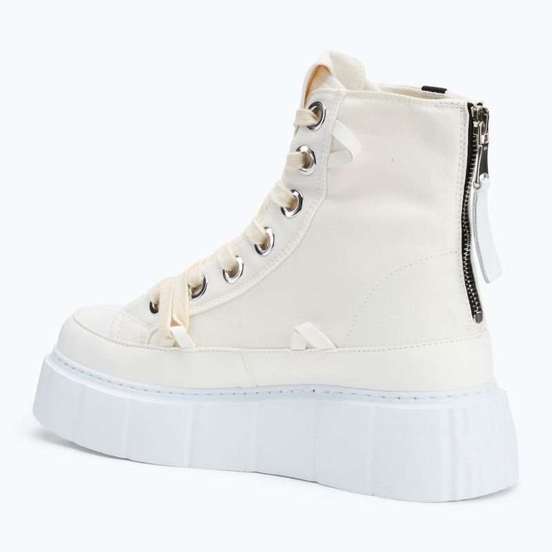 Кросівки жіночі INUIKII Matilda Canvas High white 3