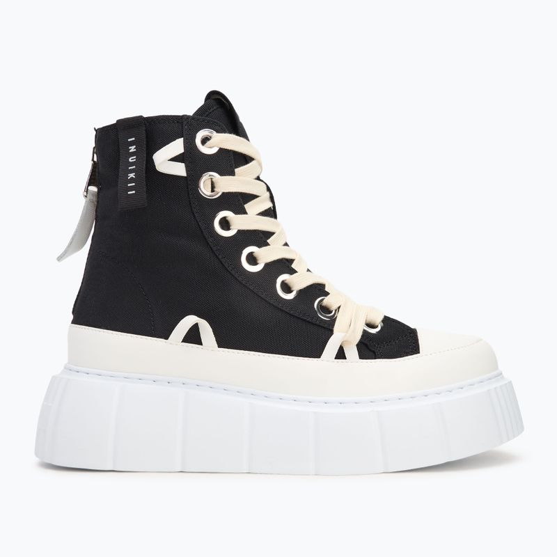Кросівки жіночі INUIKII Matilda Canvas High black 2