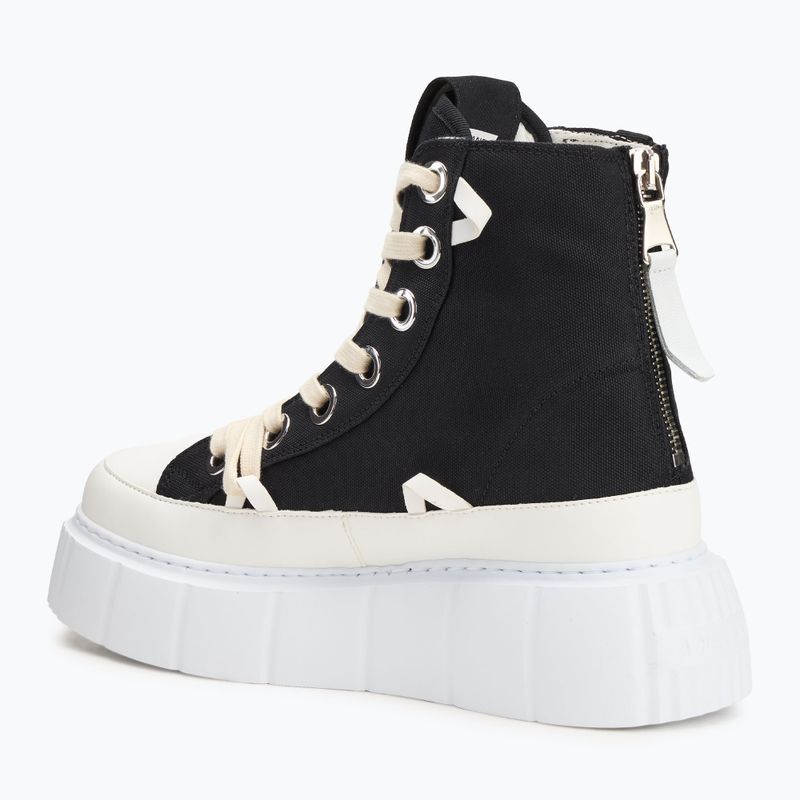 Кросівки жіночі INUIKII Matilda Canvas High black 3