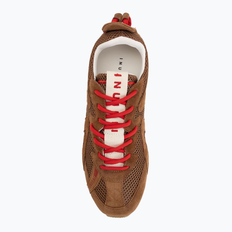 Кросівки жіночі INUIKII Maribella Suede brown 5