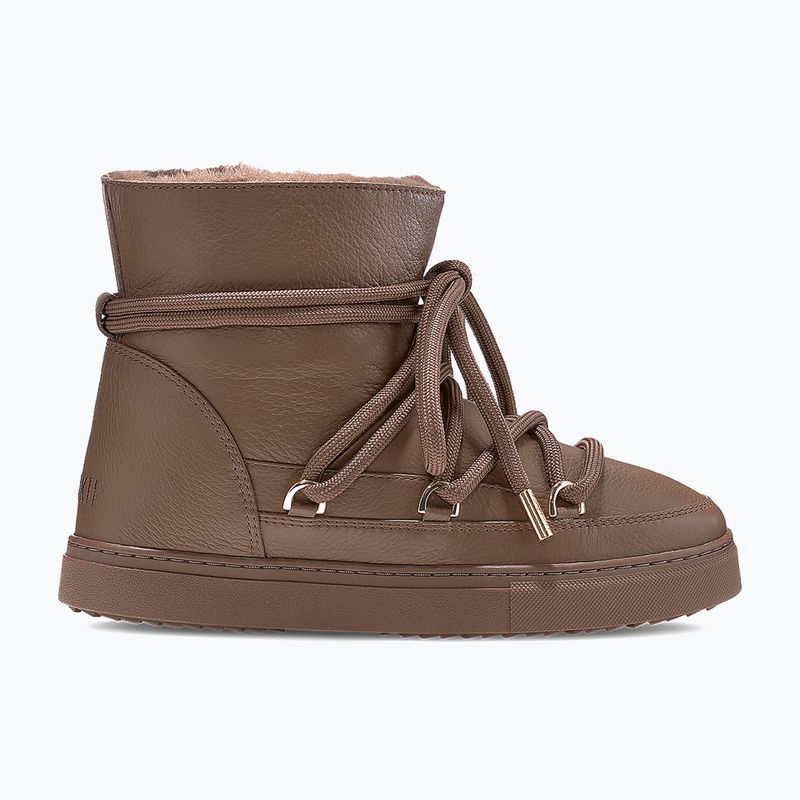 Черевики зимові жіночі INUIKII Full Leather dark brown 2