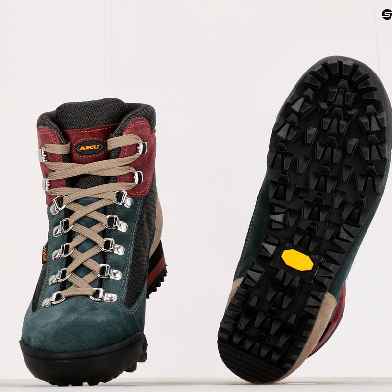 Черевики для трекінгу жіночі AKU Ultra Light Original GTX anthracite/green 11