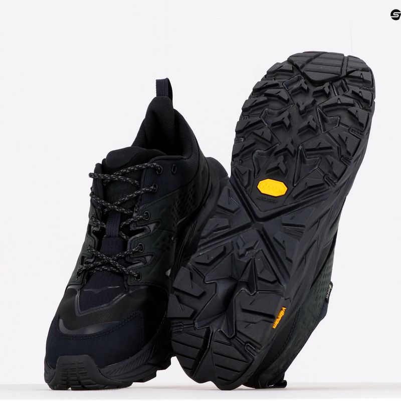 Черевики для трекінгу чоловічі HOKA ONE ONE M'S Anacapa Low GTX чорні 1122017 11