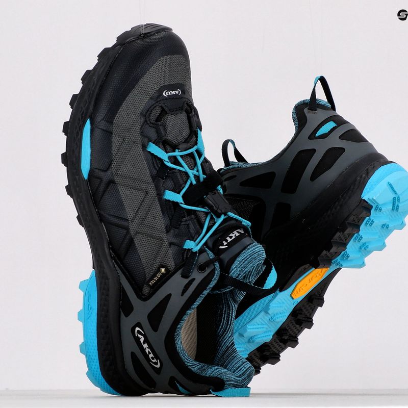 Черевики для трекінгу жіночі AKU Rocket DFS GTX black/turquoise 11